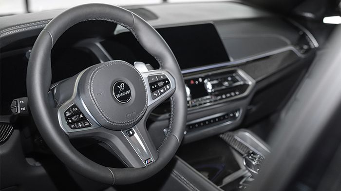 Tampilan interior BMW X6 hasil garapan Hamann Motorsport