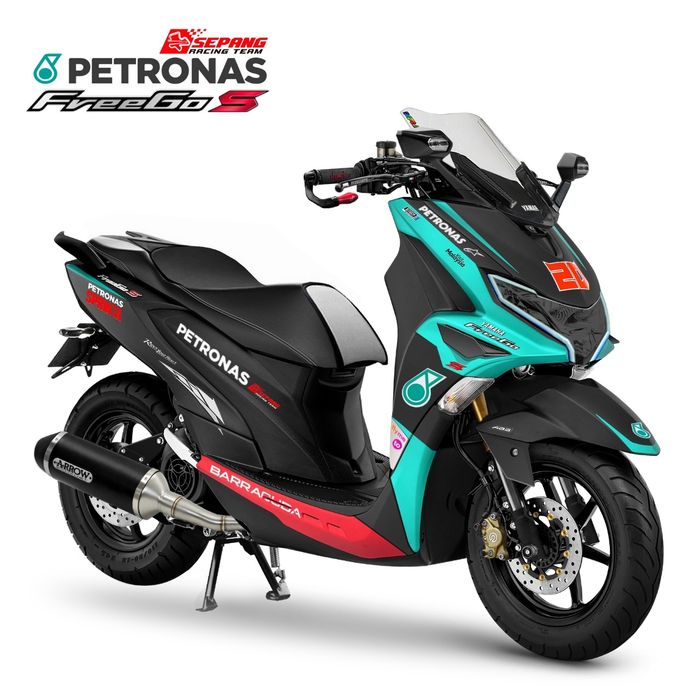 Best Of The Best Yamaha Digital Custom Generasi 125 diraih oleh Hari Sandi dengan Yamaha FreeGo Petronas. 