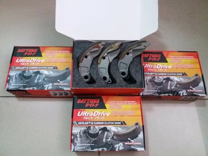 Ilustrasi kampas ganda Daytona Carbon.