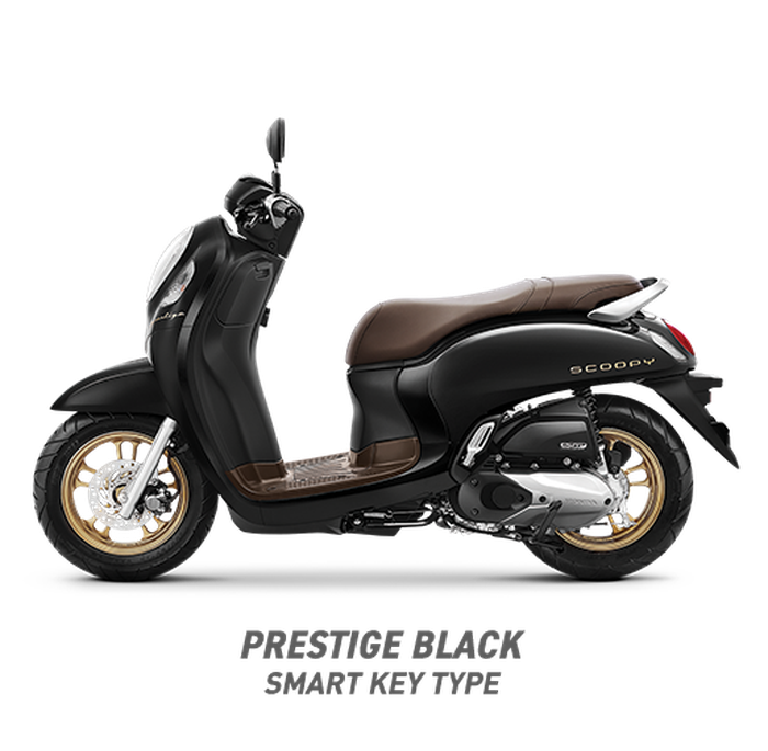 Honda All New Scoopy warna Prestige Black (tipe Smart Key)