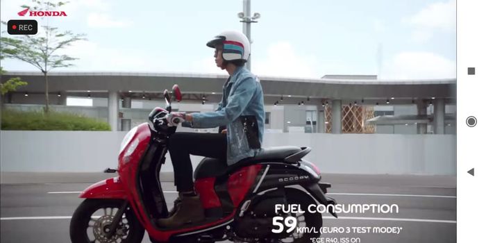 Klaim konsumsi bensin All New Honda Scoopy mencapai 59 km/liter