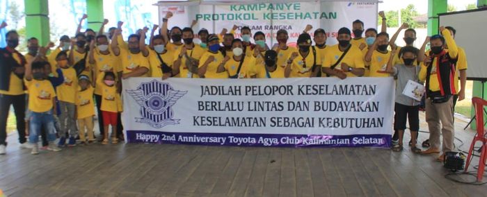 TAC Kalsel Kampanye Kesehatan di hari anniversary ke-2