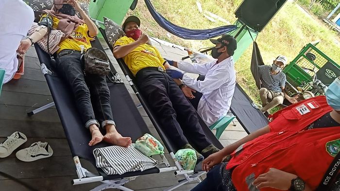 Kegiatan donor darah TAC Kalsel