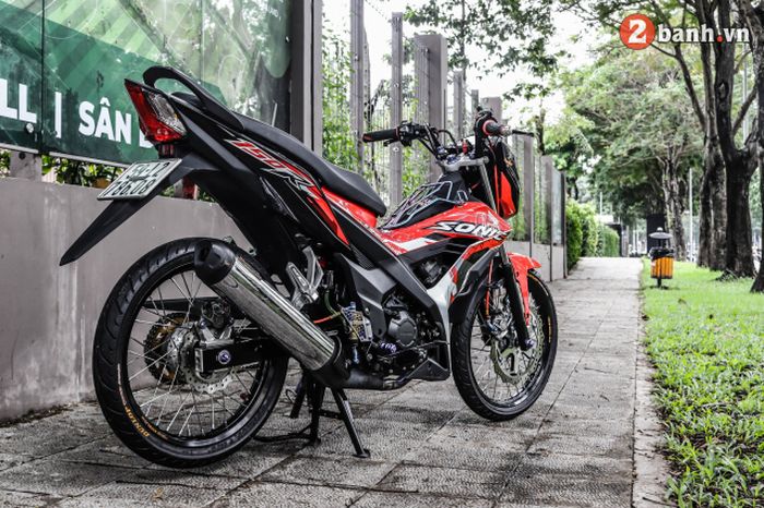 Modifikasi Honda Sonic 150R yang menawan