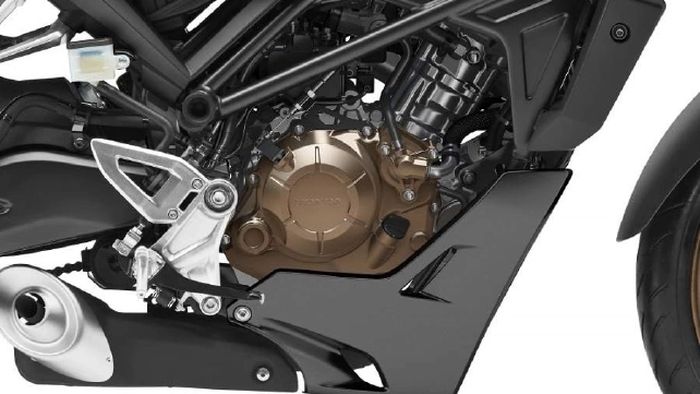 Mesin baru Honda CB125R 2021 punya tenaga lebih besar dari versi sebelumnya