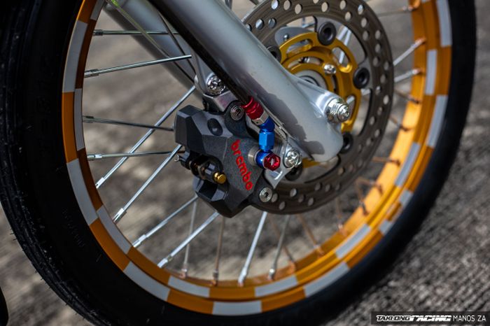 Kaki-kaki makin istimewa terutama pengeremannya