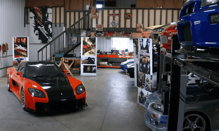 garasi koleksi mobil Fast and Furious milik Jorge