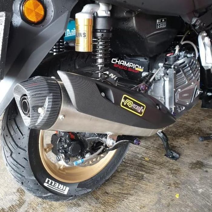 Ilustrasi Rob1 Racing untuk Yamaha NMAX. Sama seperti yang digunakan Andika di NMAX miliknya.