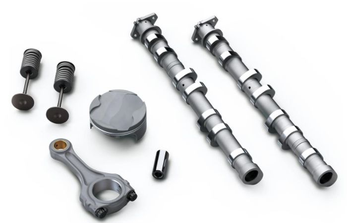 suku cadang khusus Kawasaki Ninja ZX-10RR 2021 dari Pankl Racing Systems.