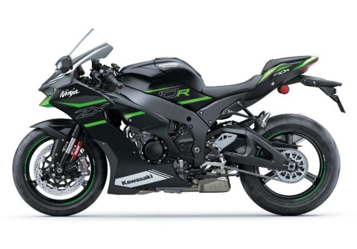 Kawasaki Ninja ZX-10R 2021 hitam (Flat Ebony).