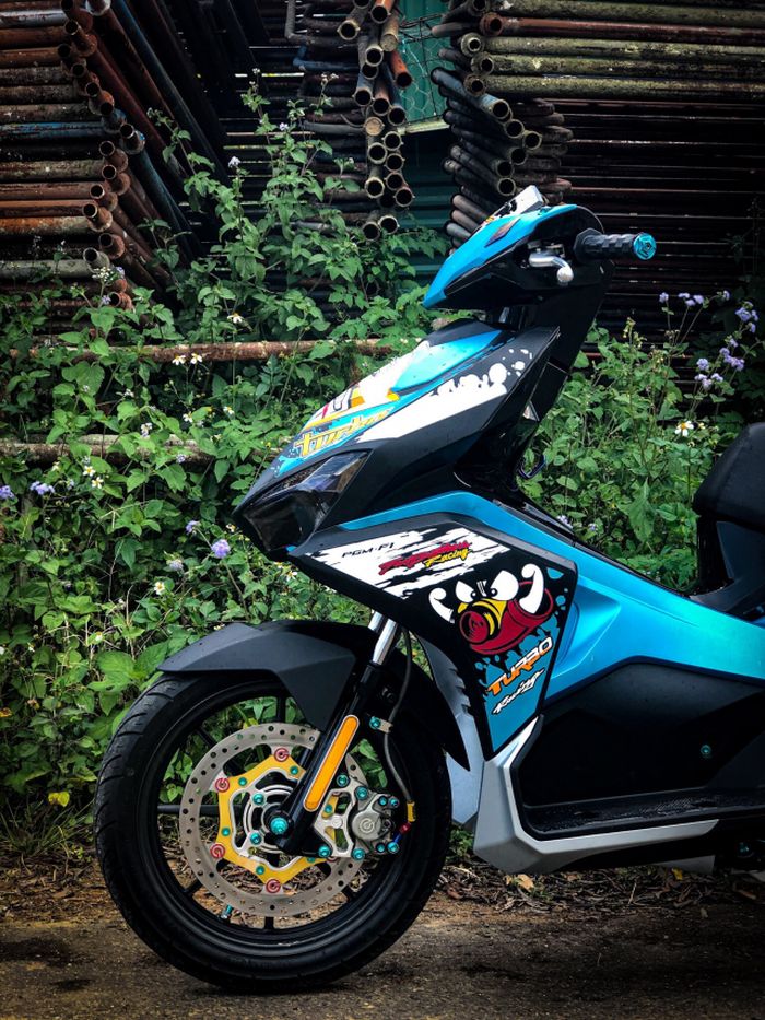 Kaki-kaki dan pengeremannya jadi makin istimewa