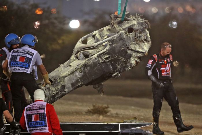 Crash Romain Grosjean di F1 Bahrain 2020 jadi bukti pentingnya perangkat Halo