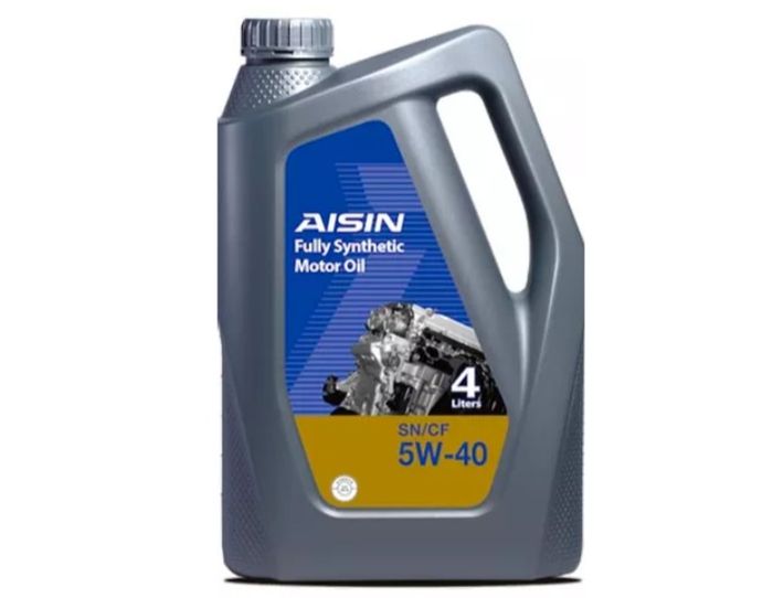 Promo oli AISIN Fully Synthetic Motor Oil SN/CF 5W-40.
