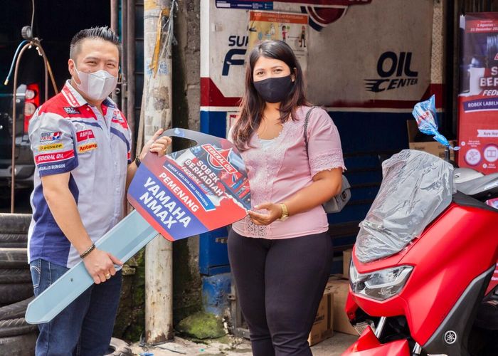 Beli oli Federal Matic dapat kesempatan boyong NMAX gratis