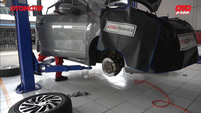 Sampai kaki-kaki pun dilakukan pengecekan