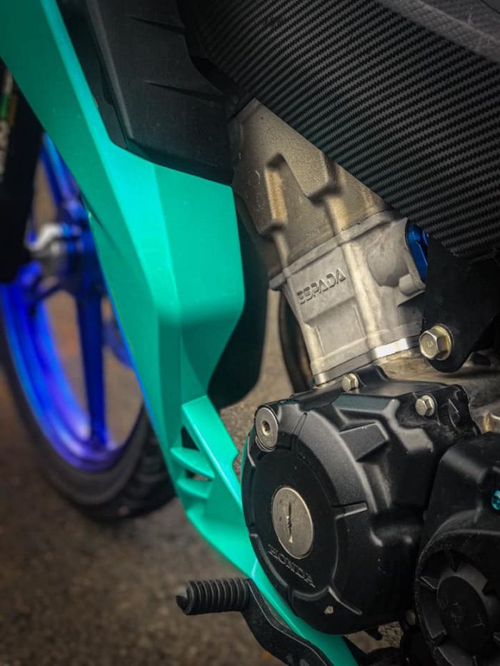 Mesin juga diupgrade dengan silinder Espada