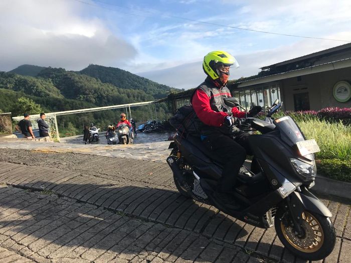 Beragam part untuk Yamaha NMAX diuji di Tour Sulawesi