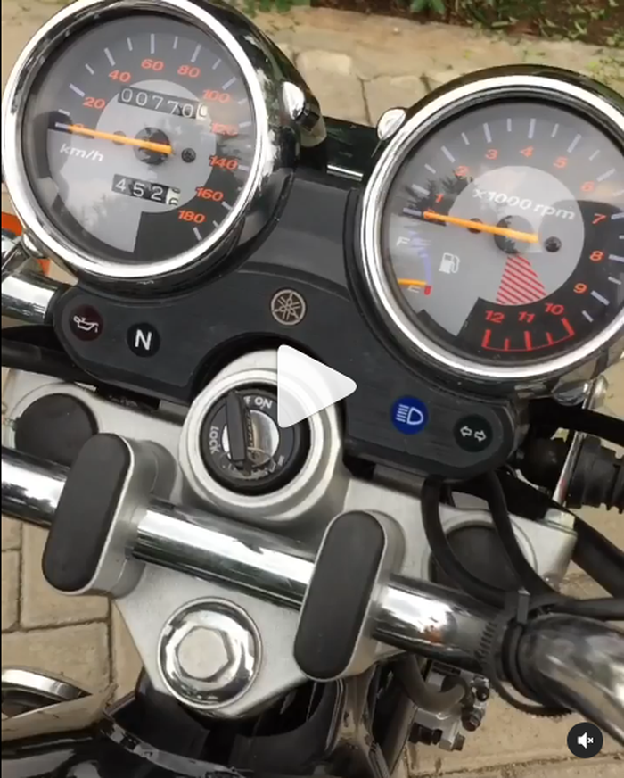 Speedometer Yamaha RX King 