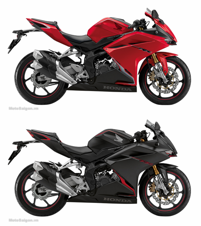 dua pilihan warna Honda CBR250RR 2021 di Thailand