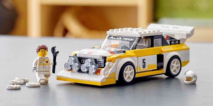 detail LEGO Audi Sport Quattro S1