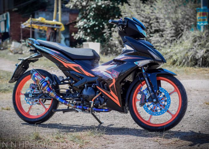 Yamaha MX King 150 yang menarik dan apik