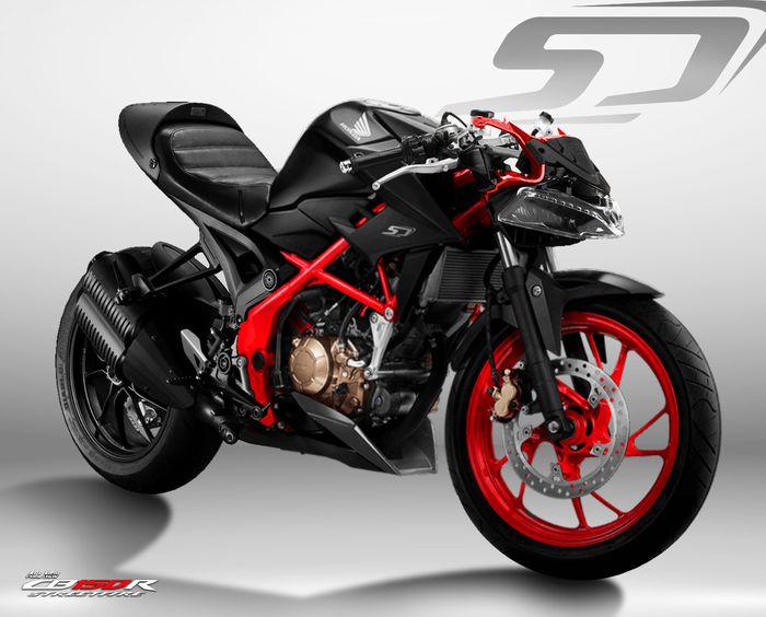 Modifikasi Honda CB150R karya Simon Designs yang tampil lebih sangar