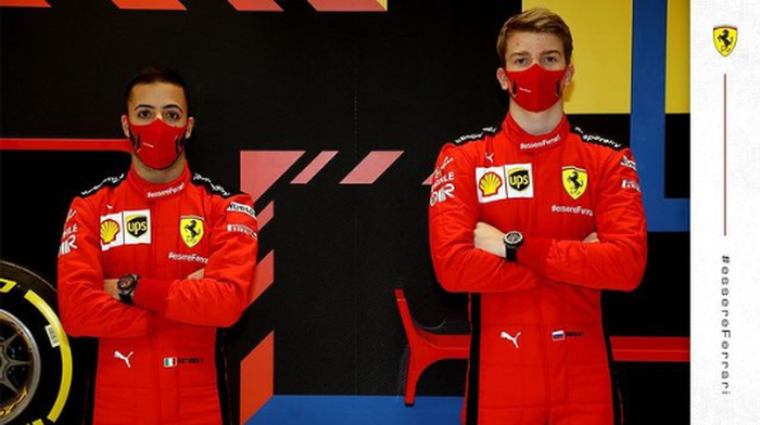 Ferrari: Antonio Fuoco dan Robert Shwartman