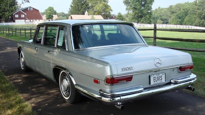 Mercedes-Benz 600 eks Elvis Presley dilelang