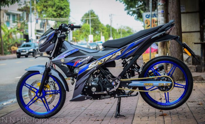 Suzuki Satria F150 yang cukup menarik