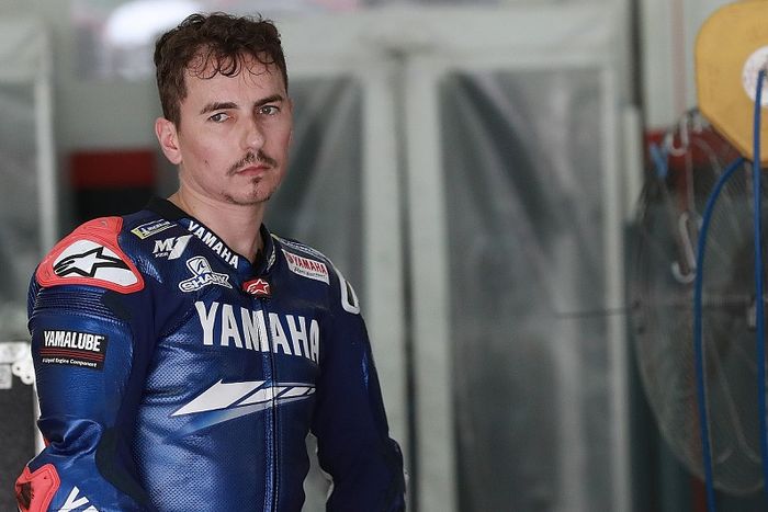 Jorge Lorenzo saat masih menjadi pembalap penguji Yamaha.