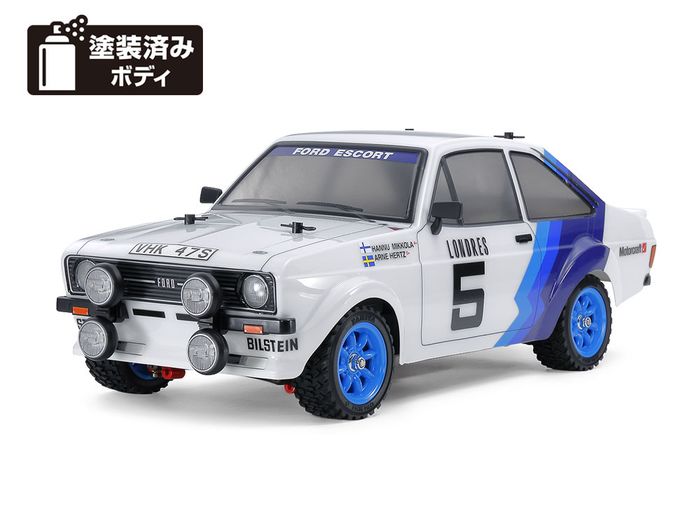 sosok OtoToys Ford Escort Mk2 Rally dari Tamiya