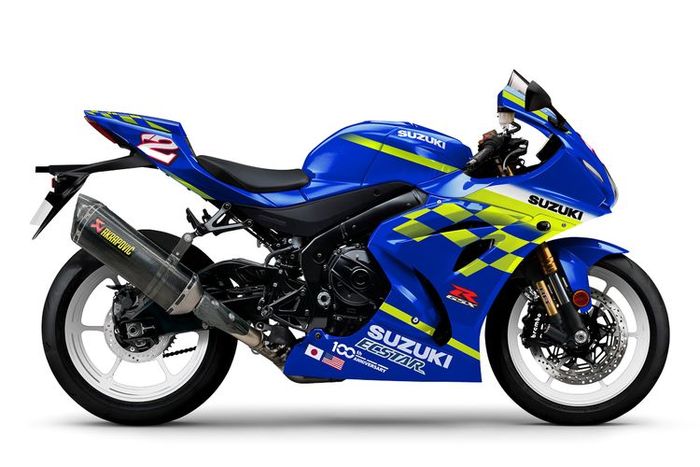 Suzuki GSX-R1000R Legend Edition livery Telefonica Movistar