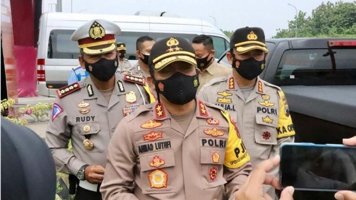 Kapolda Jateng, Irjen Pol Ahmad Luthfi ketika melakukan pengecekan di beberapa jalan tol, Selasa (22/12)