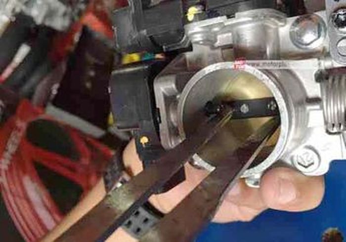 cara ukur throttle body