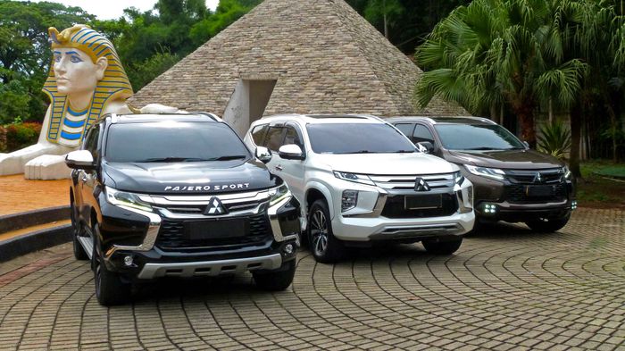 Beda generasi beda versi Mitsubishi Pajero Sport