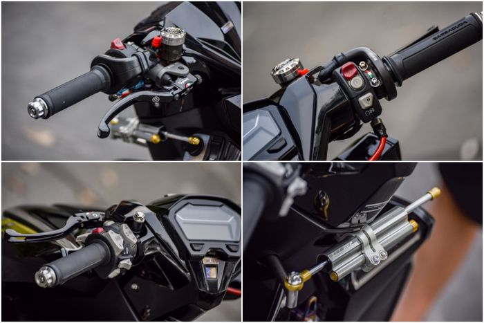 Modifikasi pada area kokpitnya