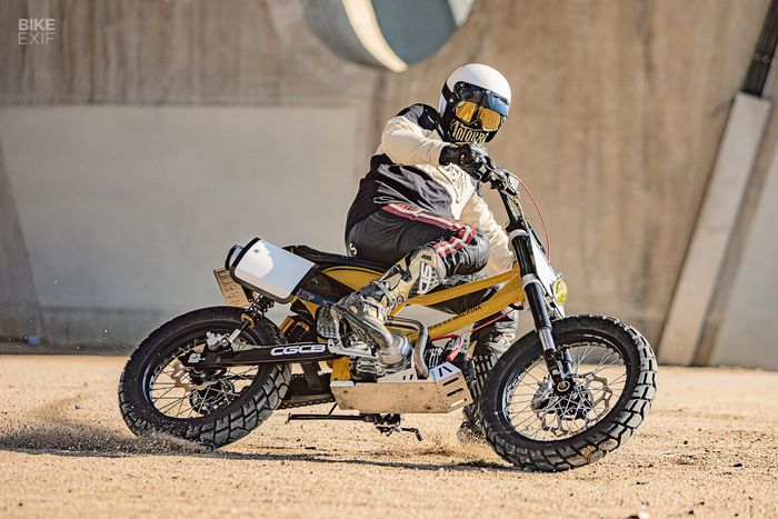 Motor bebek street tracker yang super keren