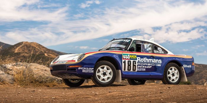 Porsche 959 pada Paris Dakar 1985