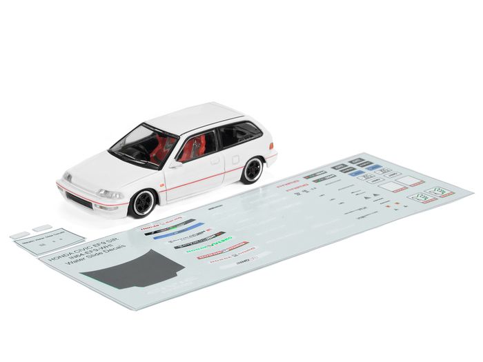 part kustomisasi diecast Honda Civic EF9 SiR 