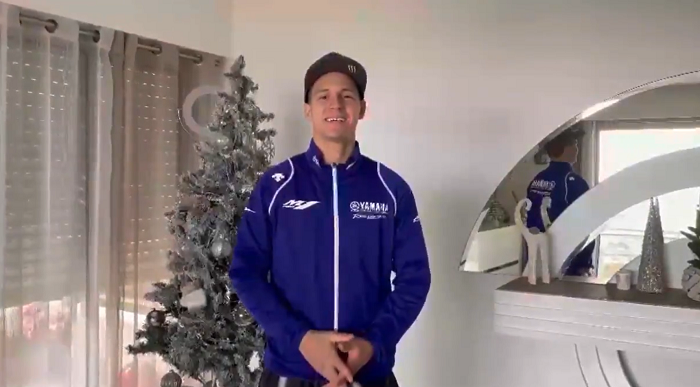 Penampilan pertama Fabio Quartararo berseragam tim pabrikan Yamaha MotoGP di awal 2021
