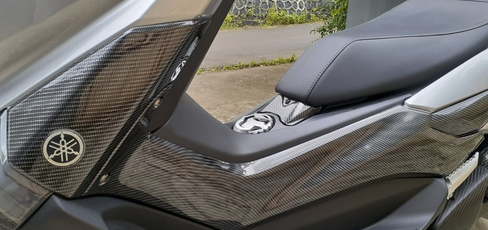 Body samping water printing motif karbon kevlar