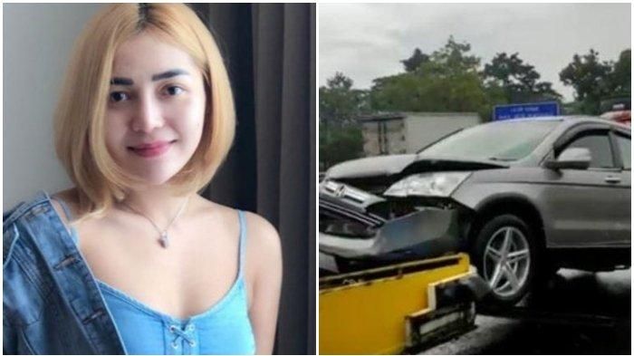 Honda BR-V yang ditumpangi Chacha Sherly terlibat kecelakaan di Tol Solo-Semarang