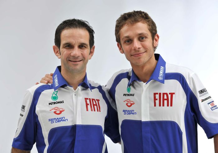 Valentino Rossi dan Davide Brivio