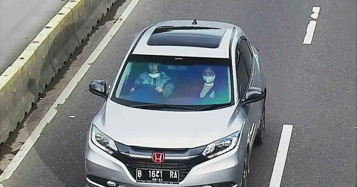Wakah pelaku nopol palsu Honda HR-V sudah diketahui