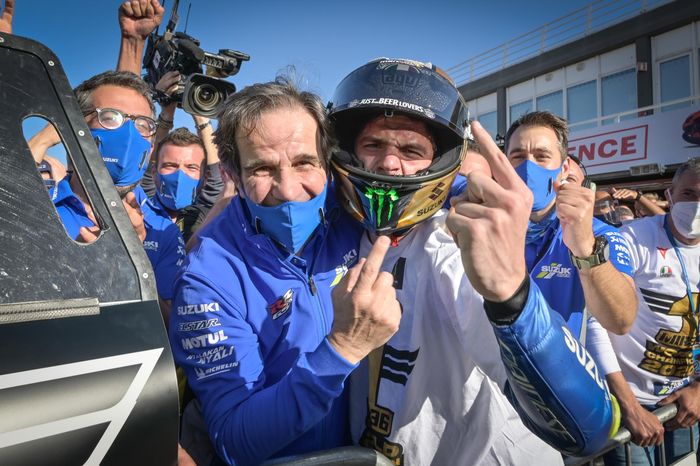 Davide Brivio berhasil membawa Suzuki dan Joan Mir juara dunia MotoGP 2020