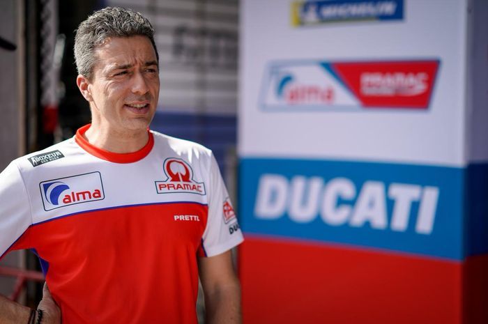 Bos tim Pramac Racing Ducati, Francesco Guidotti.