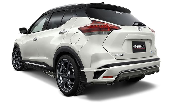 Nissan Kicks e-Power pakai body kit dan pelek Impul