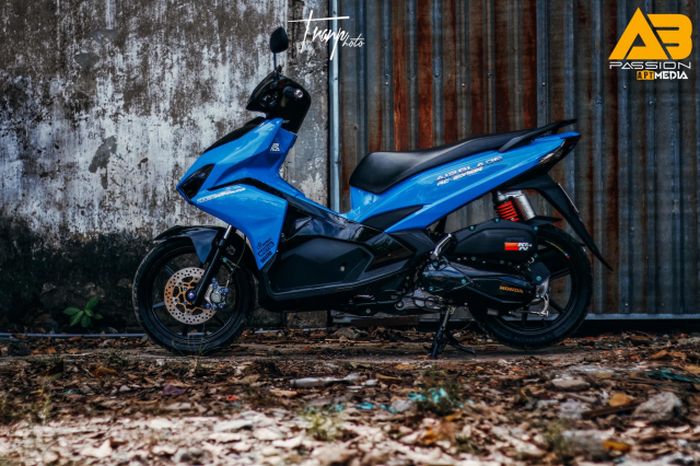 Modifikasi Honda Air Blade yang super menawan