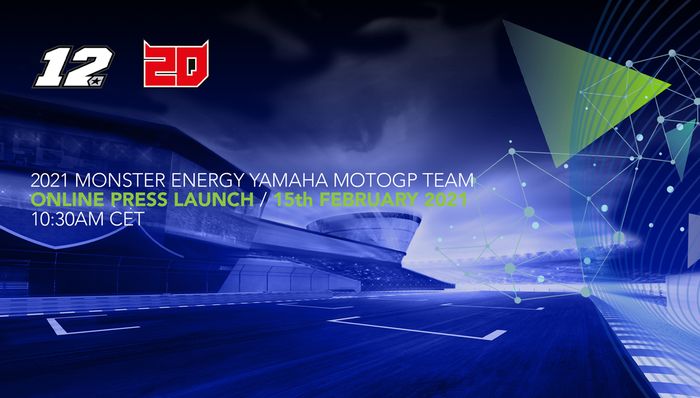 Launching tim Monster Energy Yamaha MotoGP 2021