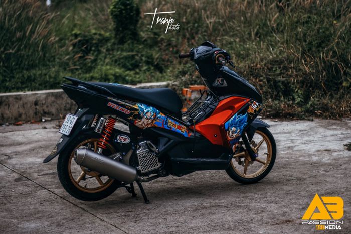 Modifikasi Honda Air Blade yang menarik